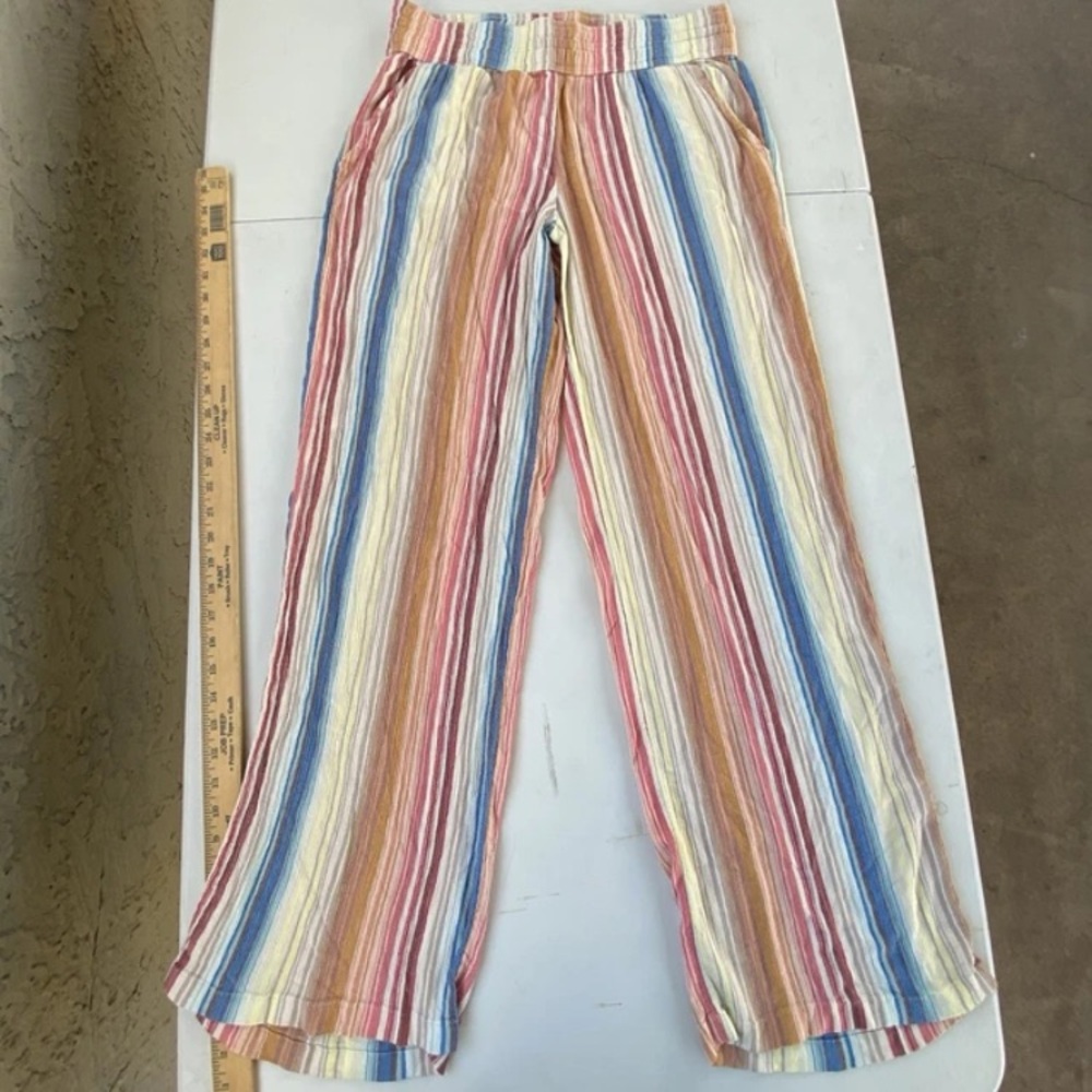 PRANA
FERNIE BEACH PANT in Saltwater Striped Women’s Size Medium TENCEL™ Modal